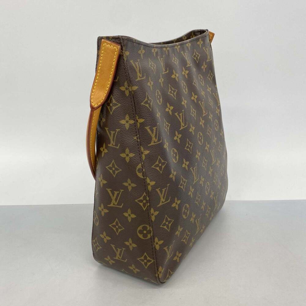 LOUIS VUITTON Brown Monogram Looping GM Shoulder Bag - Picture 2 of 9